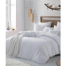 Duvet Covers Swift Home Premium Ultra Washed Crinkle Duvet Cover White