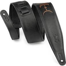 Levy's Leathers Levy's MG317MP-BLK/BRN Bas Guitar Rem Black Brown