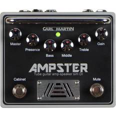 Guitar amp Carl Martin Ampster Tube Guitar Amp Speaker Sim DI pédale d&apos effet