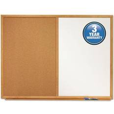 QUARTET S553 Bulletin/Whiteboard Combination 24"H