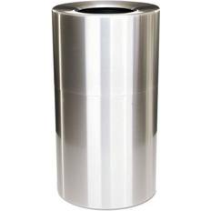 35 gallon trash can Rubbermaid Commercial FGAOT35SAPL 35-Gallon Open Top Round Receptacle with Liner