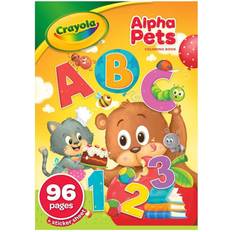 Toys Crayola Alpha Pets Coloring Book, 96 Pages