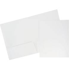 Jam Paper Laminated Glossy 2 Pocket Presentation