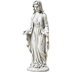 Gray Garden Ornaments GlitzHome 30-in H 8.75-in W Garden Statue