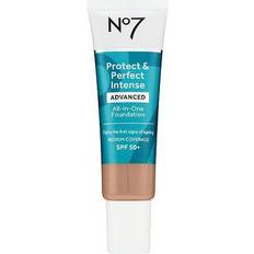 No7 Cosmetics No7 Protect & Perfect Advanced All in One Foundation 1.0 ea Wheat