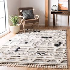 Safavieh Casablanca Shag Collection Gray, White, Black