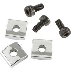 Guitar Slides Proline Floyd Rose-Style Locking Nut Block w/ Screws 3 Pack Chrome