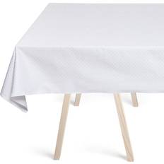 Georg Jensen Damask Snefnug Dug Blå, Grå, Hvid (270x140cm)