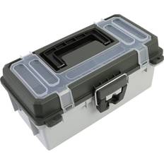 Sheffield 13 in. Tackle Box- Od Green/ Gray, 12670