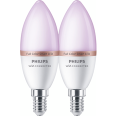 Wiz 2 pack Philips 11.6cm LED Lamps 4.9W E14 2-pack