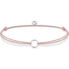 Thomas Sabo Little Secrets Charm Circle Bracelet - Silver/Pink