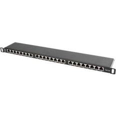 Lanberg Kabel Lanberg PPS5-0024-B patch panel 0.5U