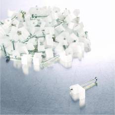 Nordic Quality Elartikler Nordic Quality EZO Kabelklips 3x5mm, neutral, 100 stk