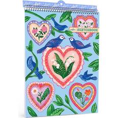  Skitseblok Hearts & Birds