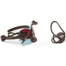 Spielzeuge Schleich HORSE CLUB Saddle and Halter Hannah and Cayenne 42489