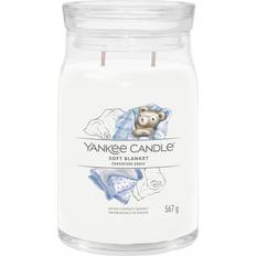 Blanc Bougies Parfumées Yankee Candle Signature Soft Świeca .. Bougie Parfumée