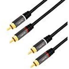 Ljudkabel LogiLink Stereo Cinch RCA ljudkabel, 2