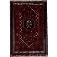 Arkiio Handknuten Persisk Shiraz 115x172 Svart, Röd