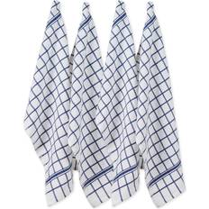 Dishcloths Zingz & Thingz DII Basic Terry Windowpane Dishcloth Blue (71.12x)