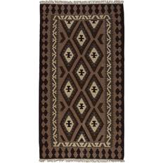 Arkiio Handknuten Persisk Anbaran Kelim 104x191 Beige, Brun