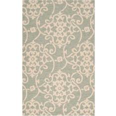 Emerald green area rug Surya Rain RAI-1103 3' Cottage Rug Emerald Green