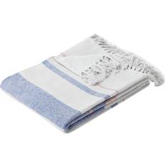 Hübsch Shell Plaid Blankets Red, White, Blue, Pink, Beige (200x140cm)