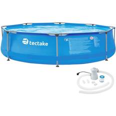 3 m Fritstående pools tectake Round Pool with Pump 3x0.76m