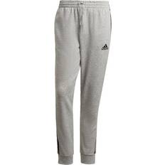 adidas Essentials Tapered Cuff Pants - Medium Grey Heather/Black