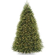 National Tree Company 9 ft. Pre-Lit Dunhill Fir Hinged Artificial Christmas Tree 274.3cm