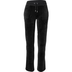 Del Ray Classic Velour Pant - Black