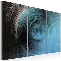Turkosa Väggdekorationer Arkiio In The Eye Of A Cyclone Tavla 90x60cm