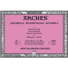 Arches Akvarelpapir Arches ARCH akv.bl. GS 18x26 300G 20A