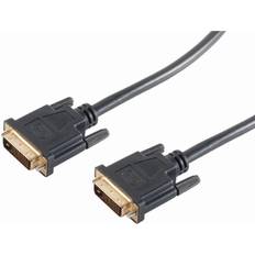 Kabler Shiverpeaks DVI kabel 10 10m