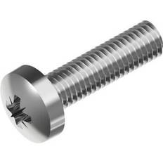 WASI Maskinskrue 5X20MM A4 PH PZ2 500stk