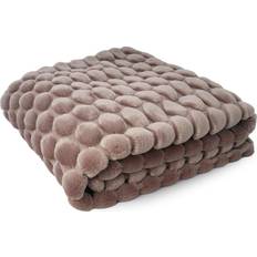 Ceannis Egg Plaid Tæppe Pink (170x130cm)