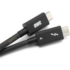 Thunderbolt 4 cable OWC 40Gbps 100W 8K Thunderbolt 4 USB C - USB C M-M 0.7m