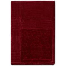 Lexington Couvre-lits Lexington Quilted Cotton Velvet Star Couvre-lit Rouge