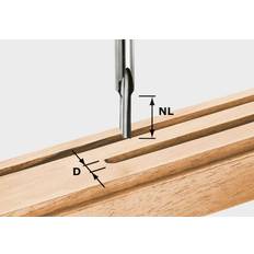 Notfräs 4mm Festool Notfräs HS 4x15x8mm