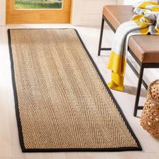 Safavieh Fiber Montauk 2 Black, Natural, Beige 30x"