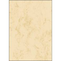 Beige Fotopapir Sigel Marbled Papers A4 200g/m² 50stk