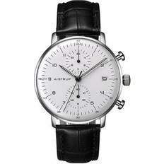 Analog - Herr - Kronografer - Läder Armbandsur Aistrup Classic Infinity (AIW8601)