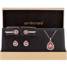 Jon Richard Trio Set - Rose Gold/Pink/Transparent