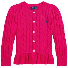 L - Mädchen Cardigans Ralph Lauren Girl's Cable Stitch Cardigan