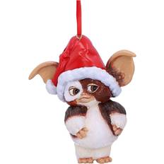 Kunstharz Weihnachtsschmuck Nemesis Now Gremlins Gizmo in Santa Hat Red Weihnachtsschmuck 10.5cm