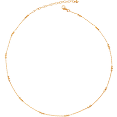 Monica Vinader Gold Necklaces Monica Vinader Triple Beaded Choker Necklace 16in - Gold