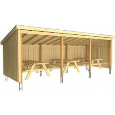 Förråd & Bodar Plus Nordic Madpakkehus 14 m² (Byggnadsarea )