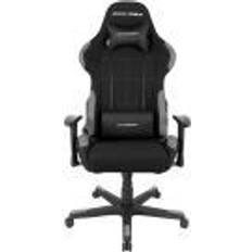 Gamer stole DxRacer gaming stol, OH/FD01/NG, F-serien, sort-grå (OH-FD01-NG)