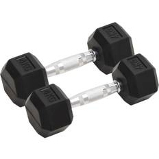 VidaXL Fitness vidaXL Mancuernas 2 Unidades Hierro Fundido 8 Kg