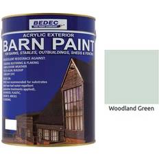 Bedec Semi-Gloss Woodland Red, Green, Black, White