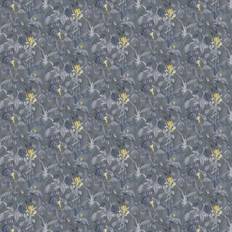 AS Creation Tropical Jungle Floral Textured Wallpaper Grey Blue Yellow